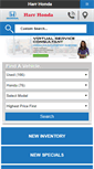 Mobile Screenshot of harrhonda.com
